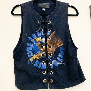 American Vintage 2005 Harley Davidson Laceup Tank